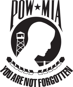 U.S. POW-MIA US Military Logo 8' Pool Table - Man Cave Boutique