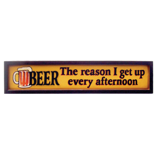 BEER AFTERNOON Wall Art - Man Cave Boutique