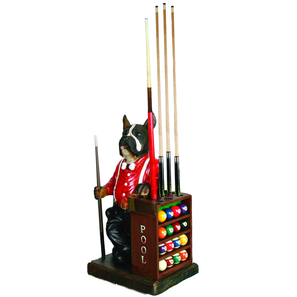 Dog Ball & Pool Cue Holder - Man Cave Boutique
