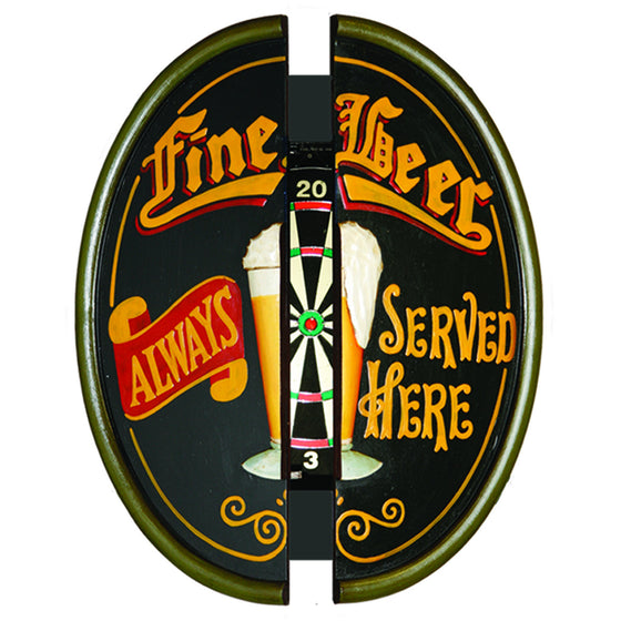 FINE BEER DART CABINET - Man Cave Boutique