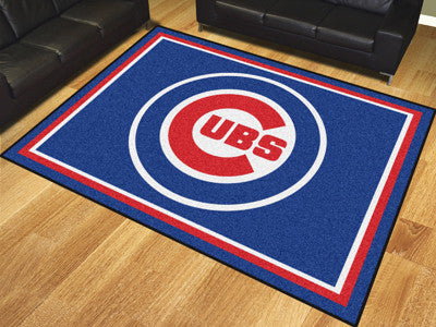 RUG 8x10 Chicago Cubs MLB - Man Cave Boutique