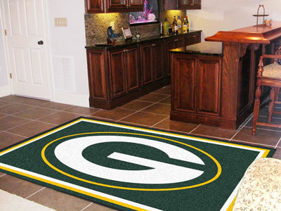 Rug 5x8 Green Bay Packers NFL - Man Cave Boutique