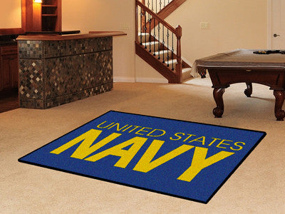 Rug 5x8 US Navy - Man Cave Boutique