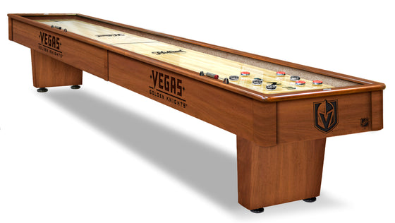 Vegas Golden Knights NHL 12' Shuffleboard Table - Man Cave Boutique
