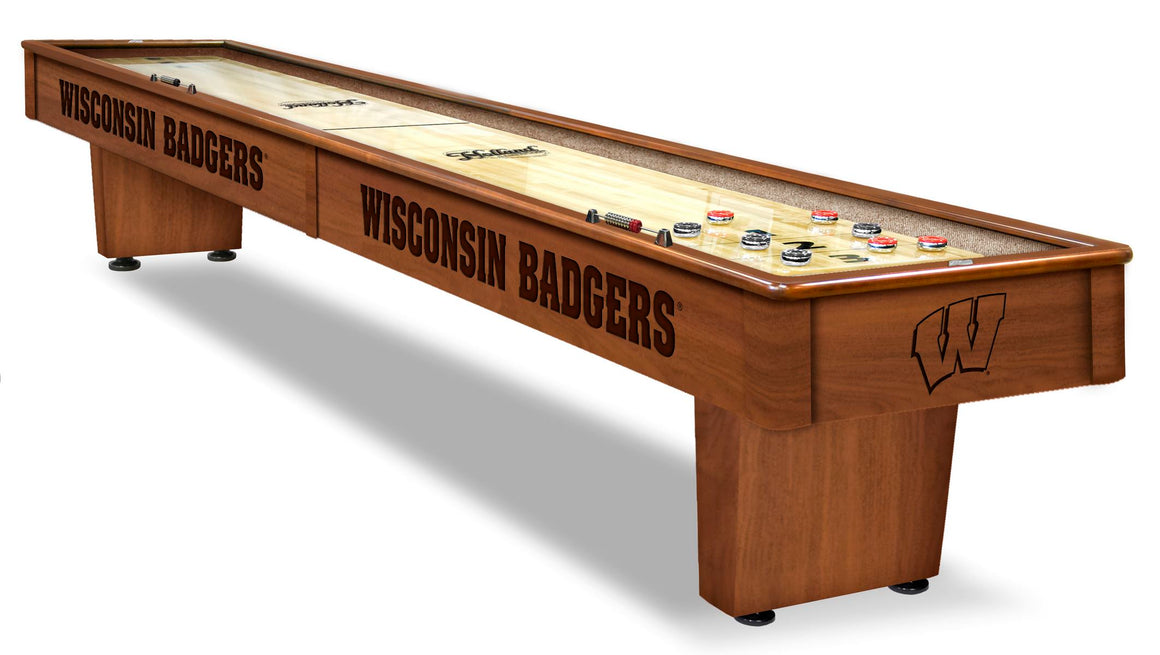 Wisconsin 12' Shuffleboard Table - Man Cave Boutique