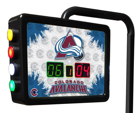 Colorado Avalanche NHL Electronic Shuffleboard Scoring Unit - Man Cave Boutique