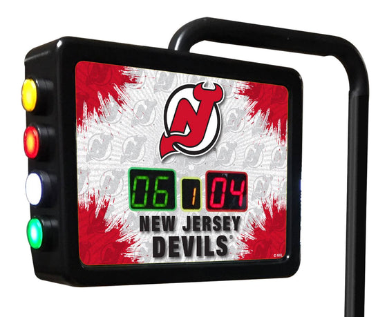 New Jersey Devils NHL Shuffleboard Electronic Scoring Unit - Man Cave Boutique