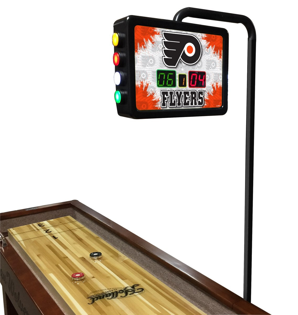 Philadelphia Flyers NHL Electronic Shuffleboard Scoring Unit - Man Cave Boutique