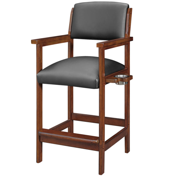 Spectator Chair Solid Wood Chestnut Finish - Man Cave Boutique