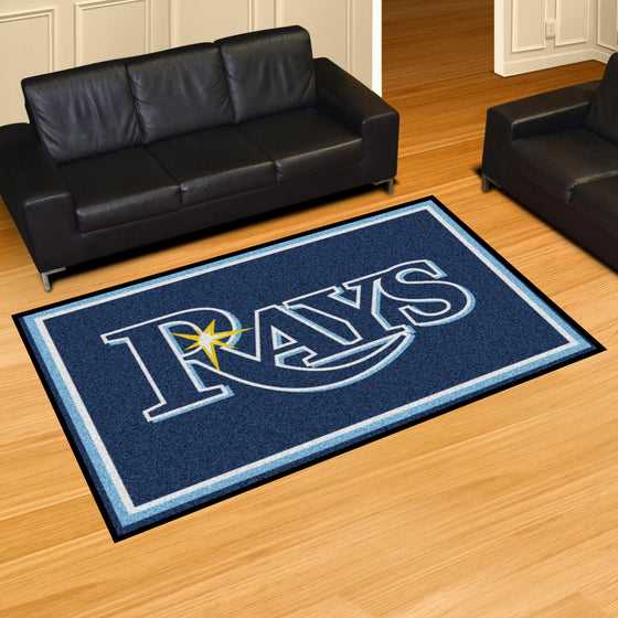 Rug 5x8 Tampa Bay Rays MLB - Man Cave Boutique