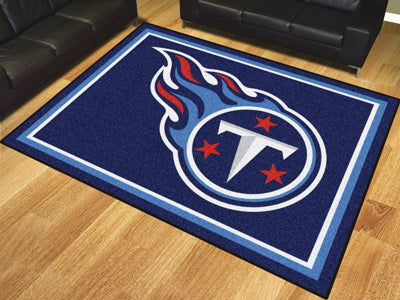 Rug 8x10 Tennessee Titans NFL - Man Cave Boutique
