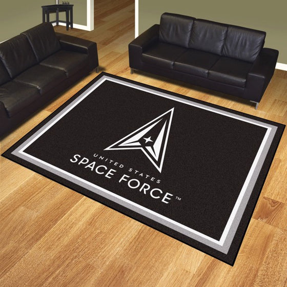 Rug 8x10 US Space Force - Man Cave Boutique