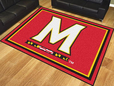 Rug 8x10 University of Maryland - Man Cave Boutique