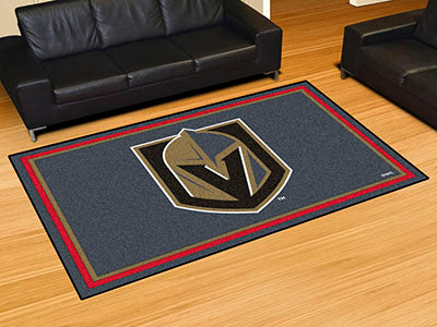 Rug 5x8 Vegas Golden Knights NHL - Man Cave Boutique