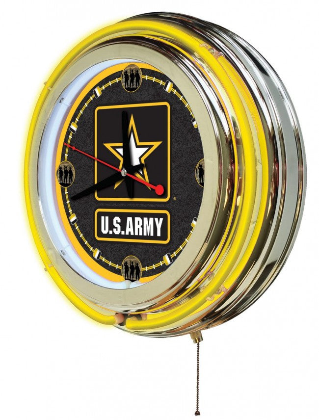 15" US Army Logo Clock - Man Cave Boutique
