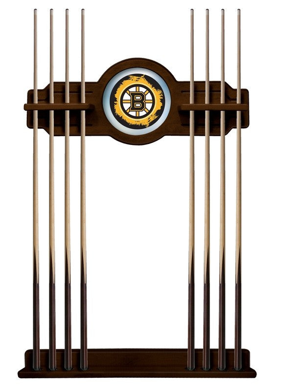 Boston Bruins NHL Logo Pool Cue Rack - Man Cave Boutique