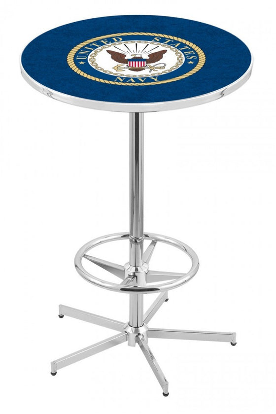 U.S. Navy Logo Pub Table - Man Cave Boutique