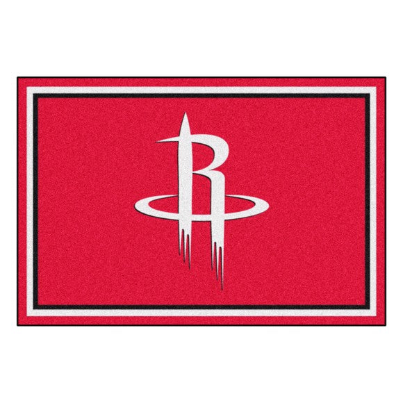 Rug 8x10 Houston Rockets NBA - Man Cave Boutique
