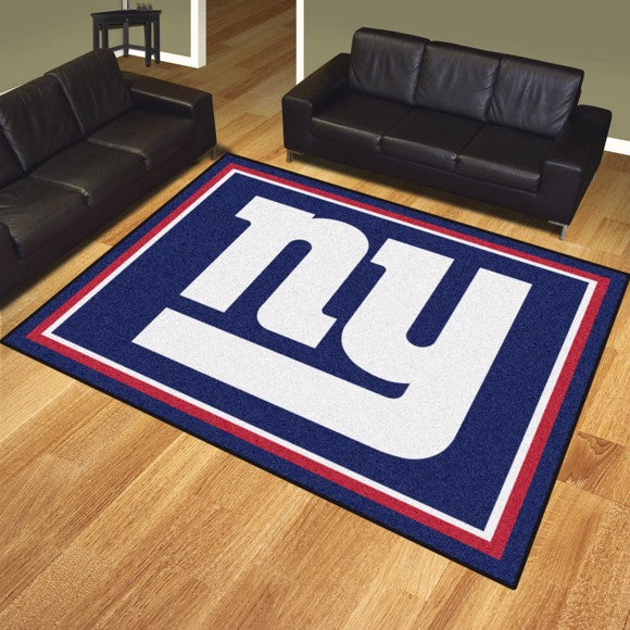 Rug 8x10 New York Giants NFL - Man Cave Boutique