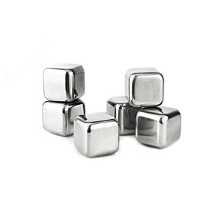 Visol Arctic 6 pc Stainless Steel Ice Cube Set - Man Cave Boutique