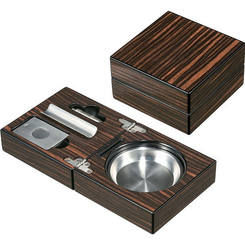 Cigar Ashtray Bremen with Cigar Cutter and Punch - Man Cave Boutique